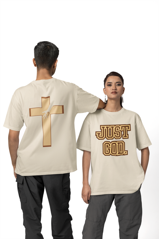 JUST GOD TEE (Front and Back)