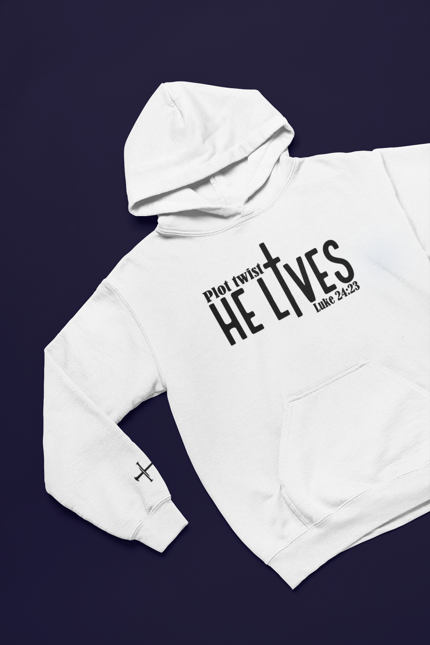 He Lives Hoodie