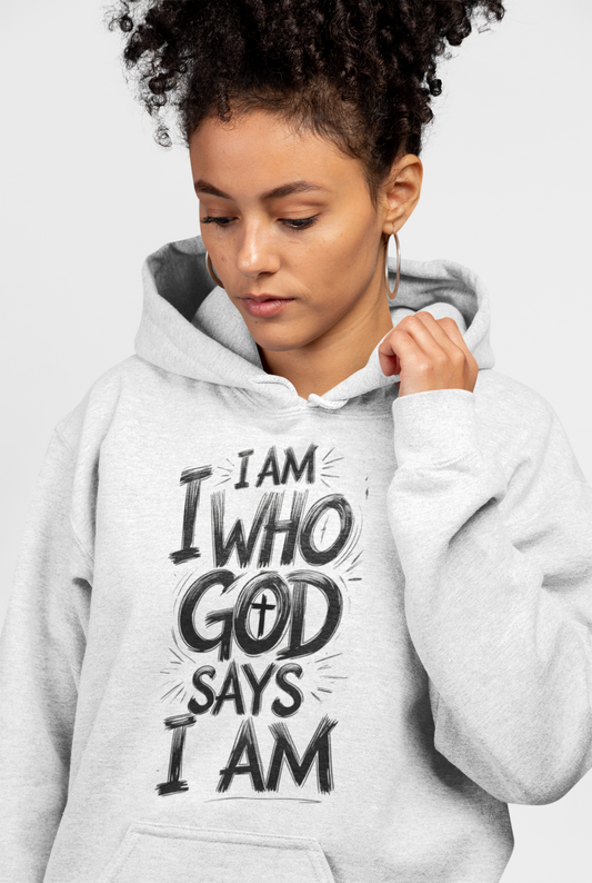 I M WHO GOD SAYS I AM Hoodie